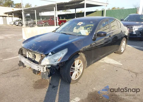 2013 Infiniti G37X z USA, uszkodzony, nr VIN JN1CV6AR6DM350572